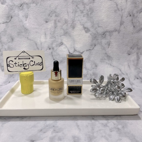 Carolina Herrera Good Girl Highlighter Drops, Box, NEW - Full Size 14 ml - Picture 1 of 9